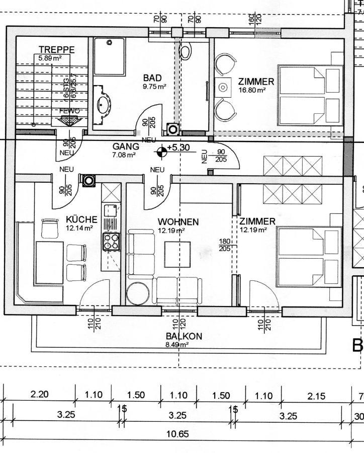 Appartement Birkheim オエッツ エクステリア 写真